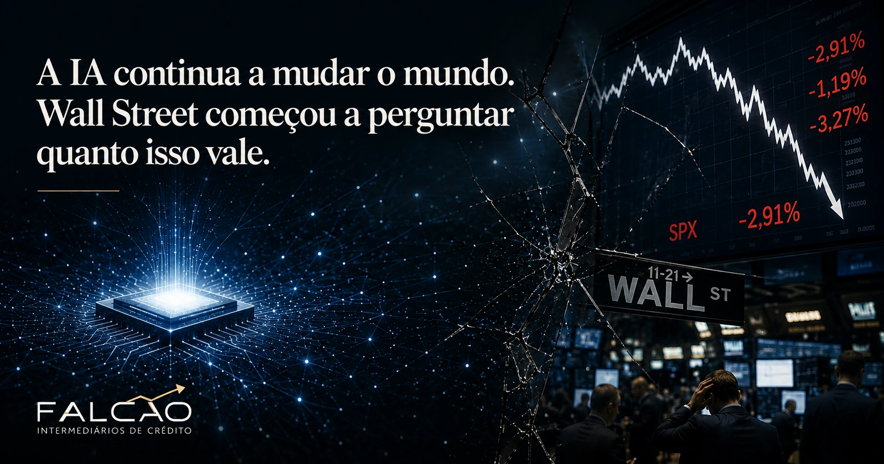 A IA continua a mudar o mundo. Wall Street começou a perguntar quanto isso vale.