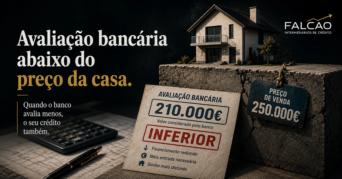 Avaliação bancária abaixo do preço da casa: o que muda