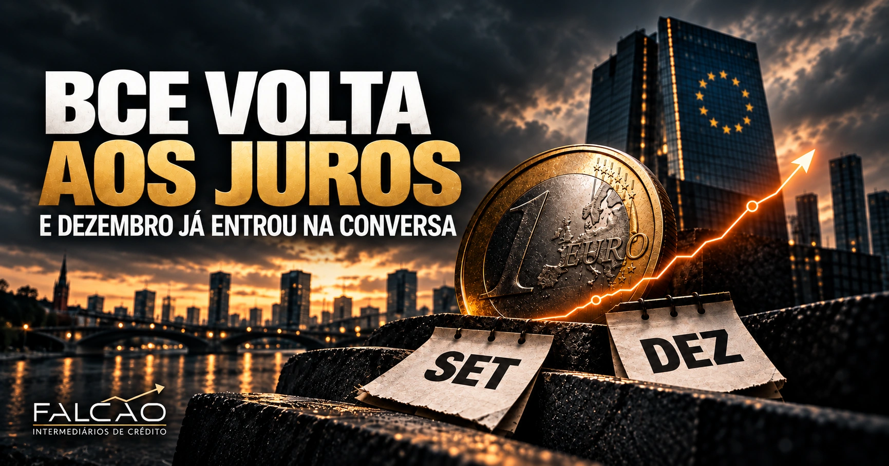 BCE volta aos juros. E dezembro já entrou na conversa