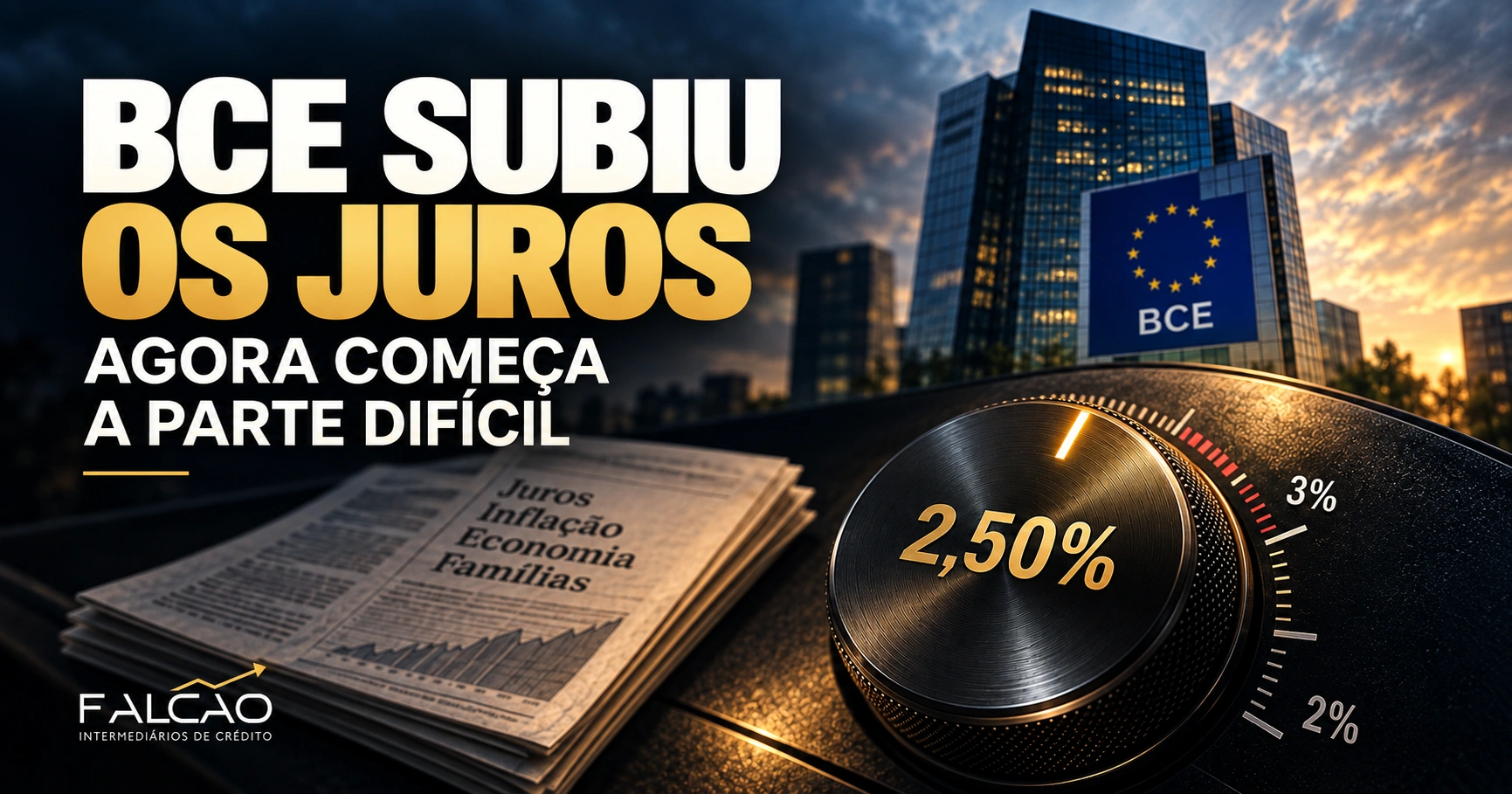BCE subiu os juros. Agora começa a parte difícil