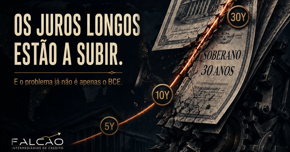 Os juros longos estão a subir. E o problema já não é apenas o BCE