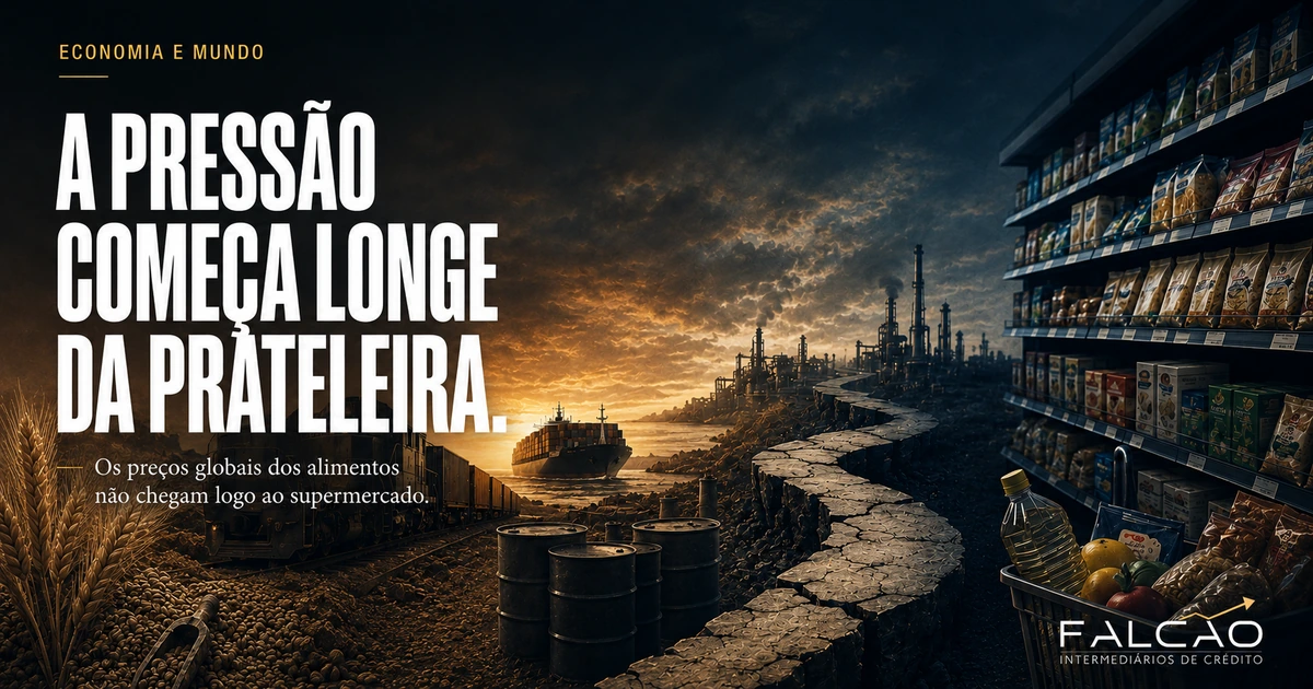 Alimentos sob pressão: porque a subida internacional não chega logo ao supermercado