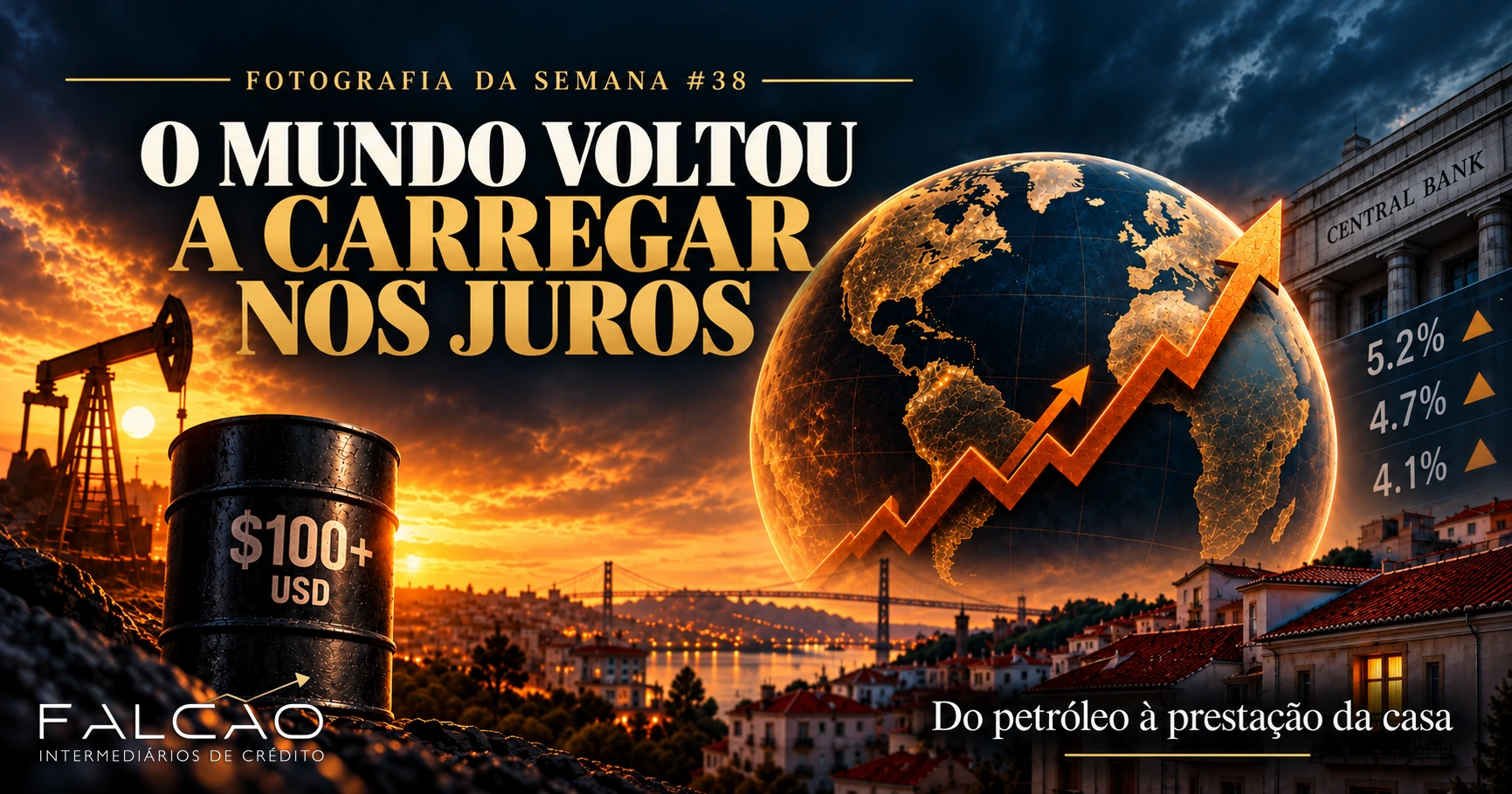 Resumo da semana #38: o mundo voltou a carregar nos juros